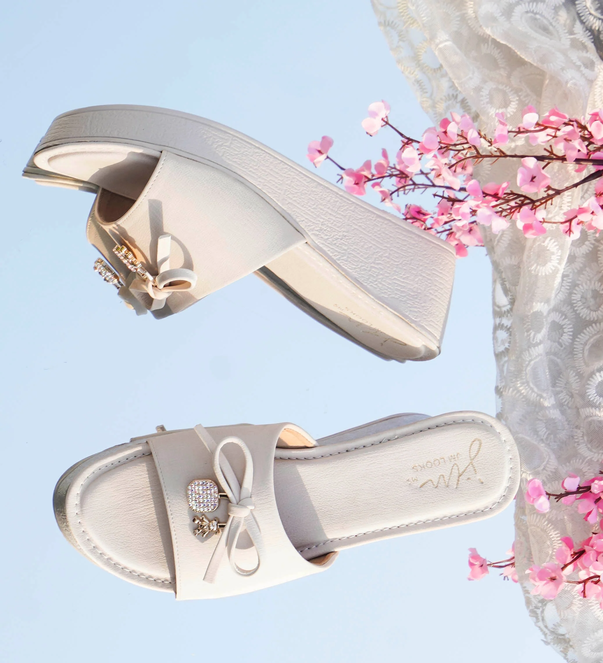 Jm Looks Stylish Wedge Slides for Women & Girls - Image 12