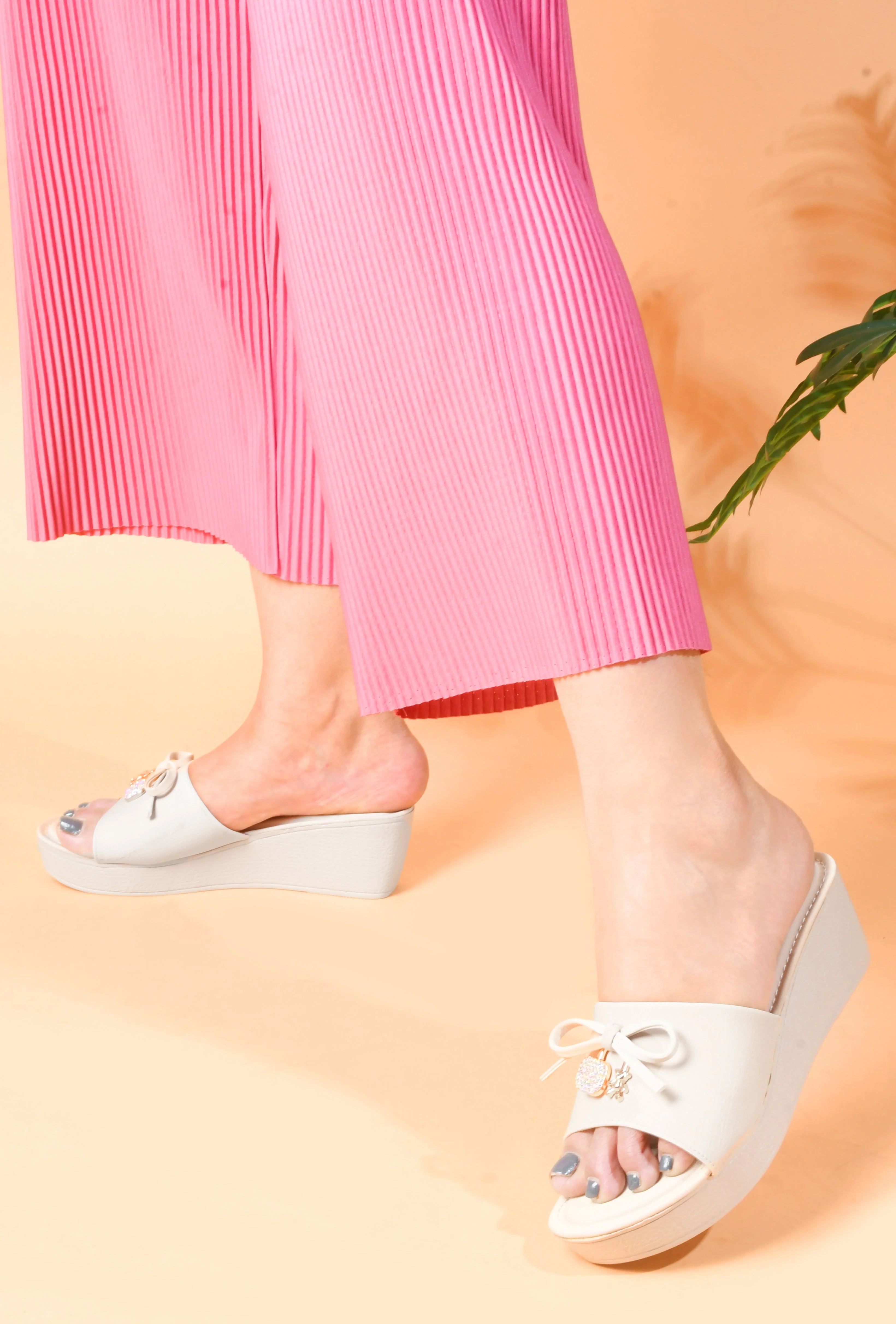 Jm Looks Stylish Wedge Slides for Women & Girls - Image 14