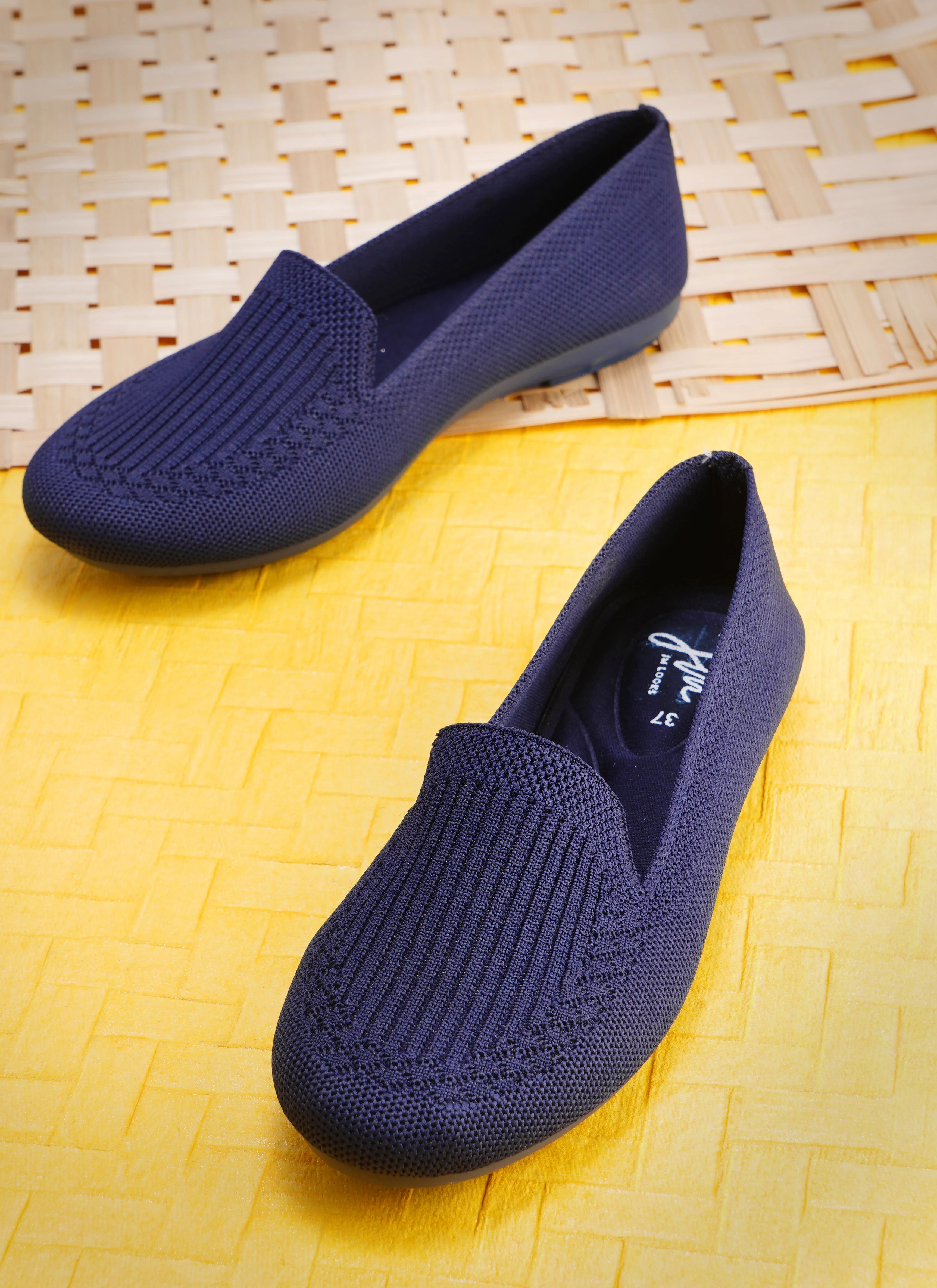 Jm Looks Women's Knit Slip-On Loafers - Image 6