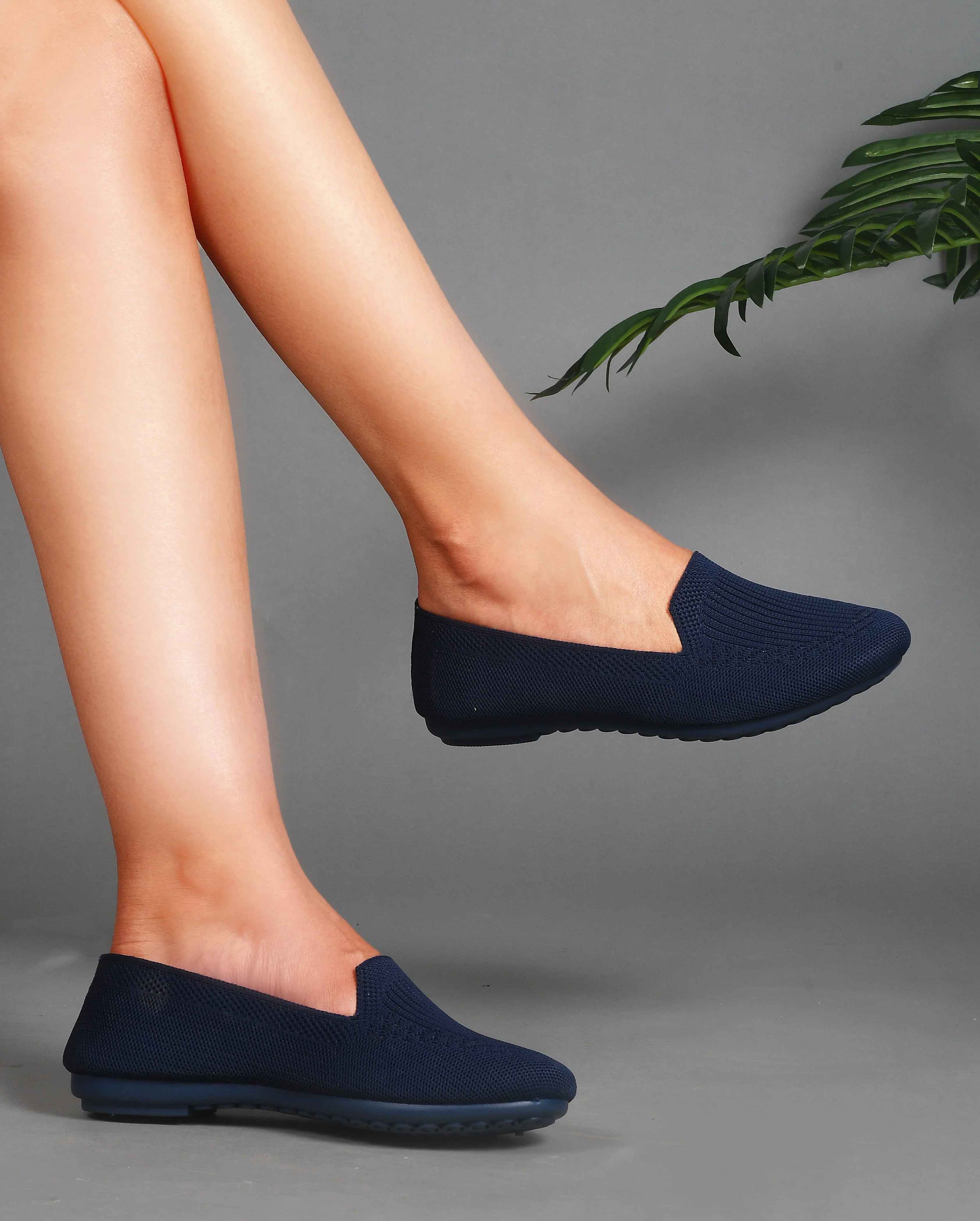Jm Looks Women's Knit Slip-On Loafers - Image 8