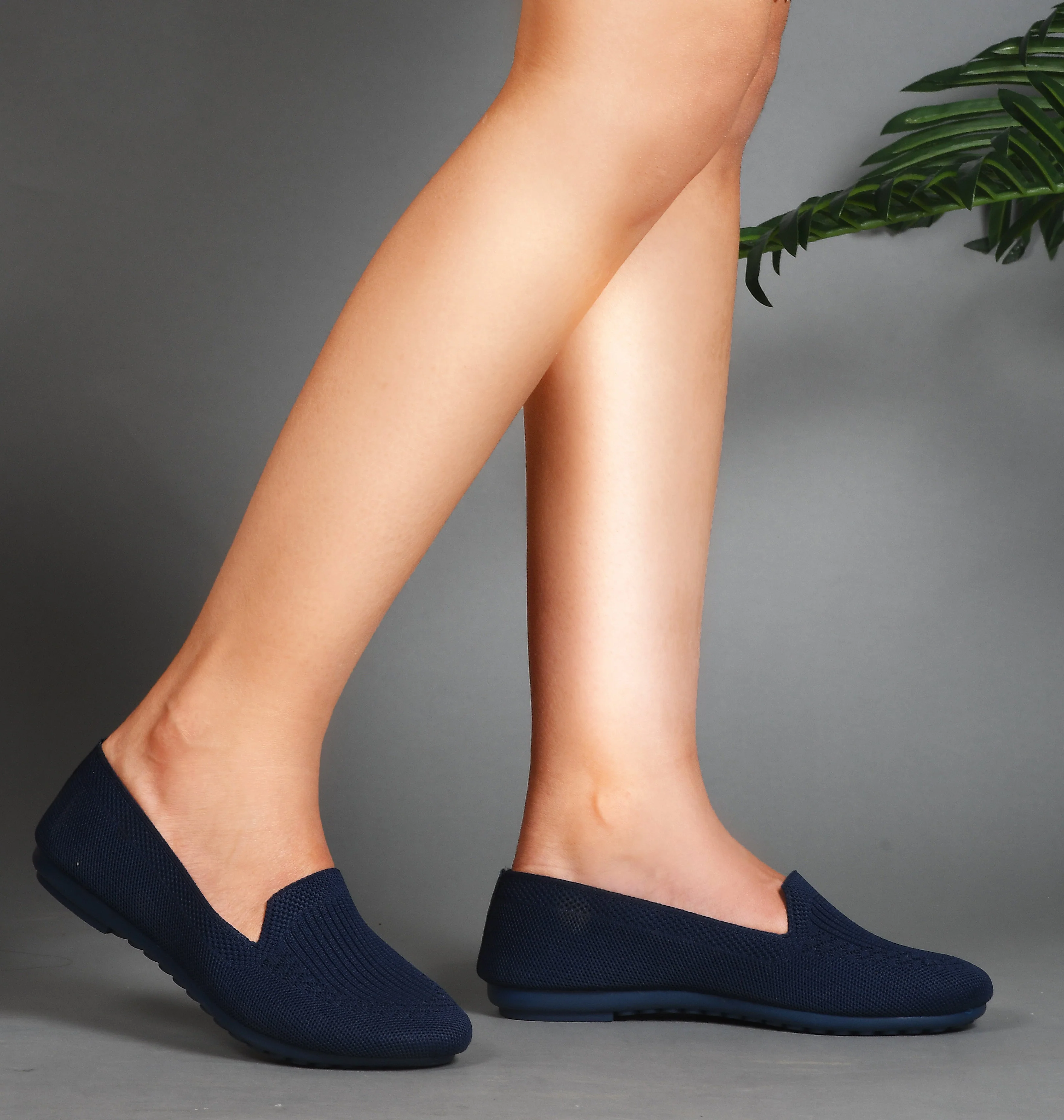 Jm Looks Women's Knit Slip-On Loafers - Image 9