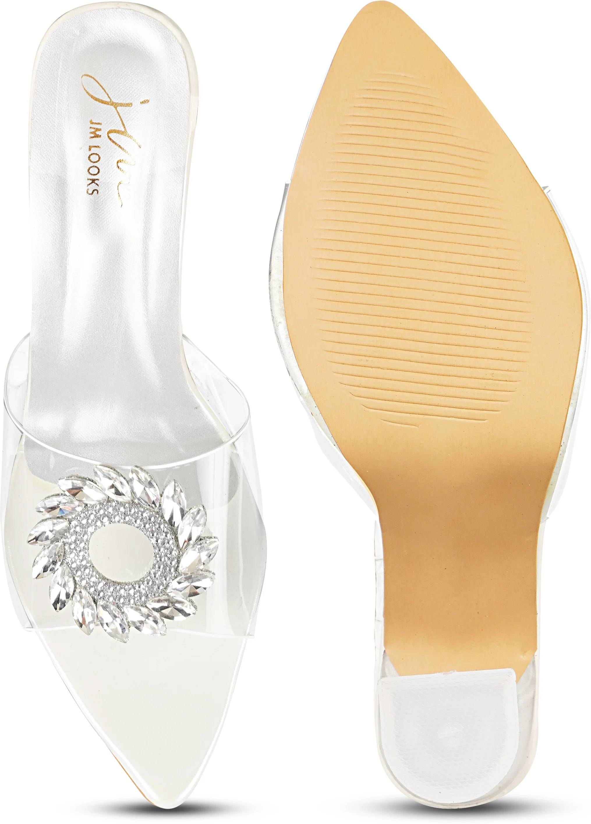 Embellished Kitten Heeled Sandals - Image 16