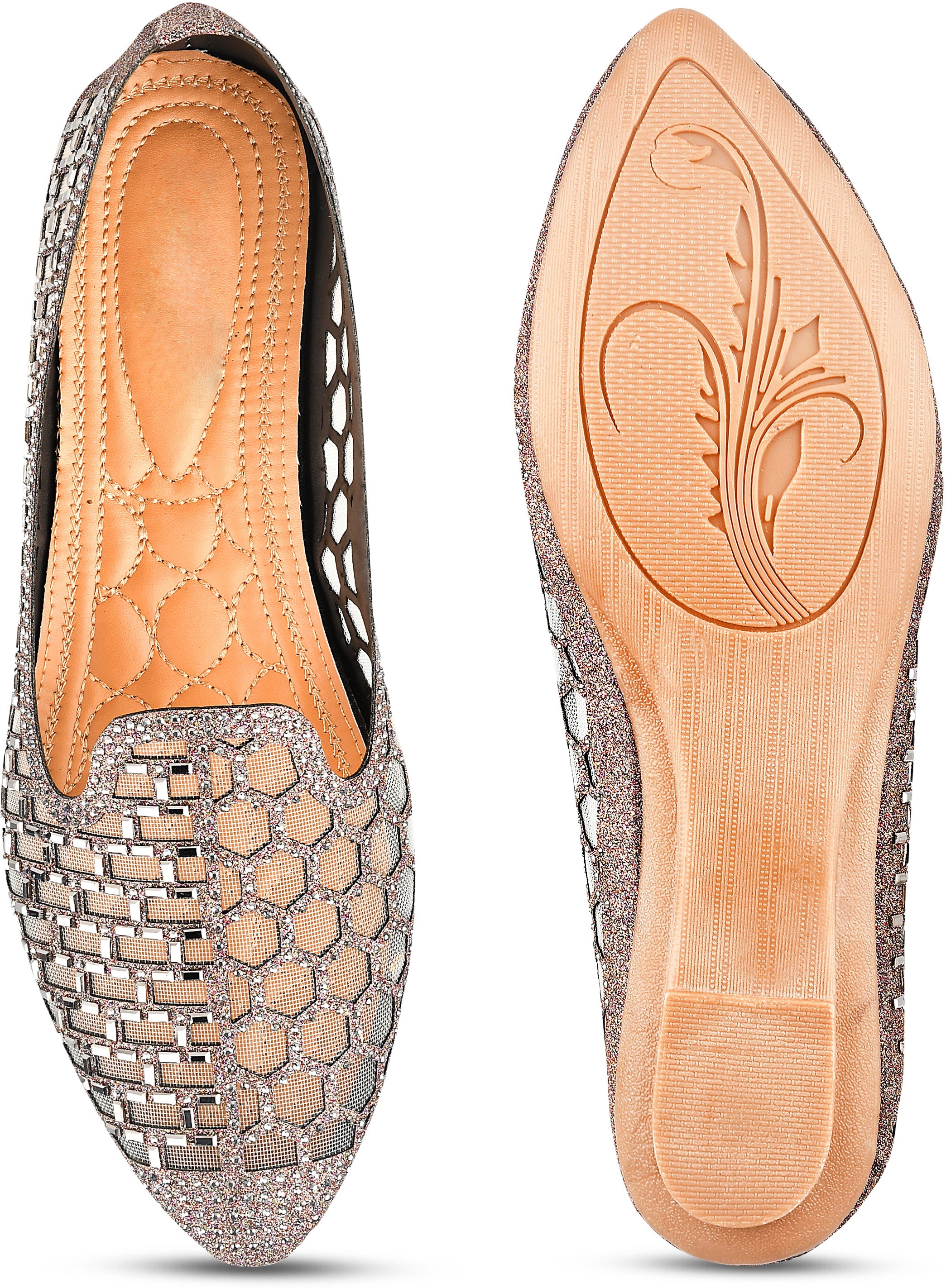Embellished Round-Toe Jutti - Image 11