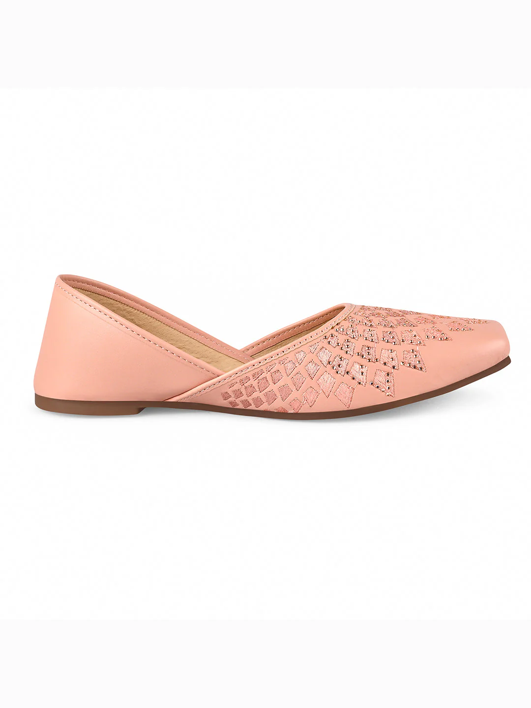 Embellished Slip-On Flat jutti - Image 11