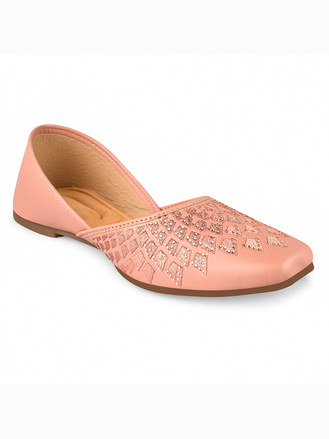 Embellished Slip-On Flat jutti - Image 12