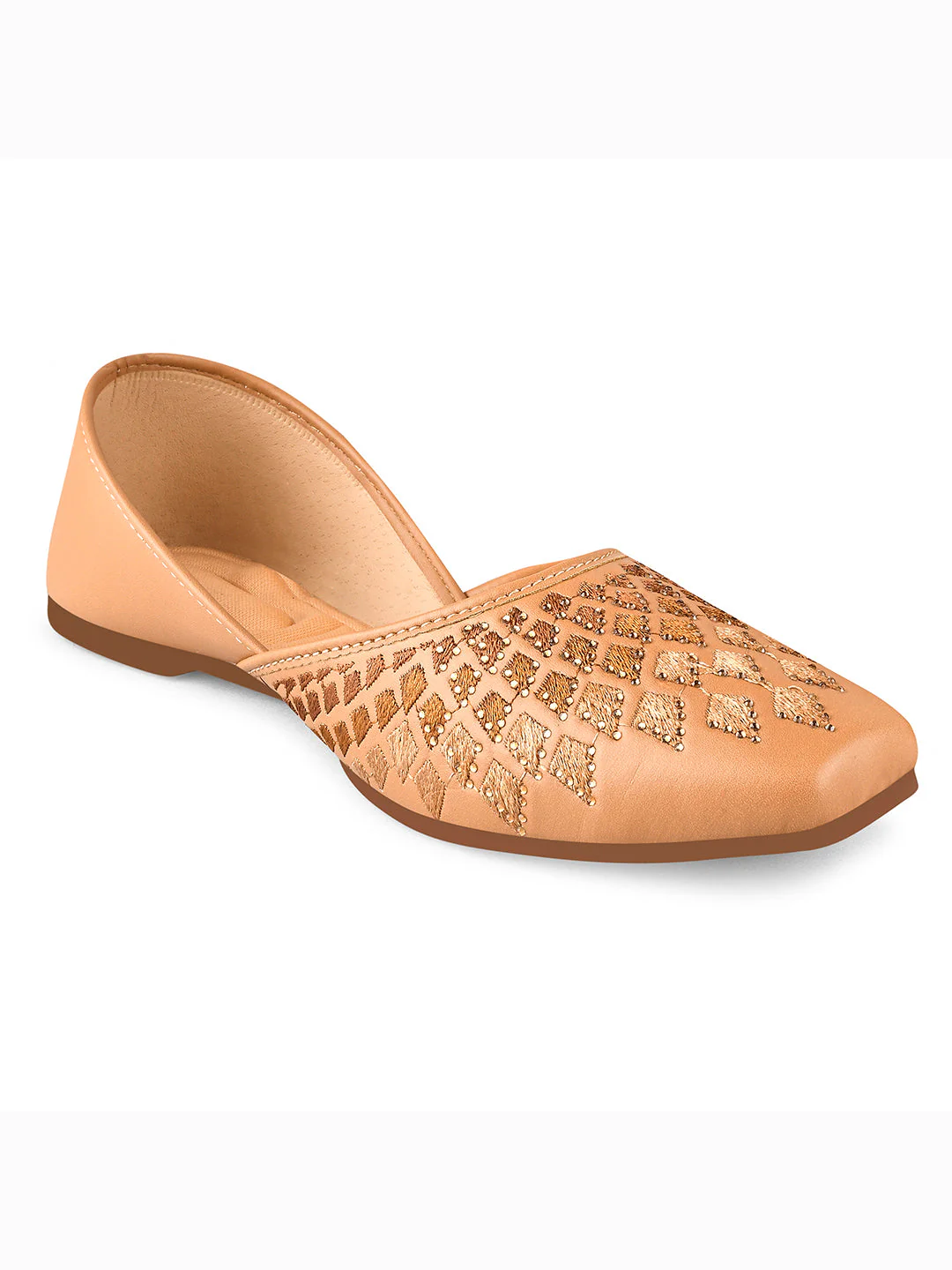 Embellished Slip-On Flat jutti - Image 17