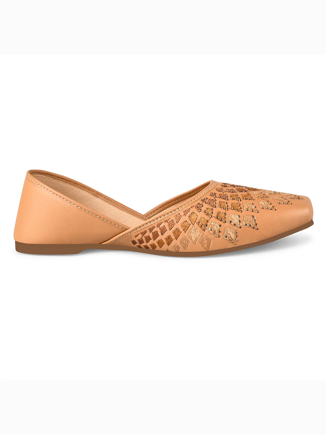 Embellished Slip-On Flat jutti - Image 18