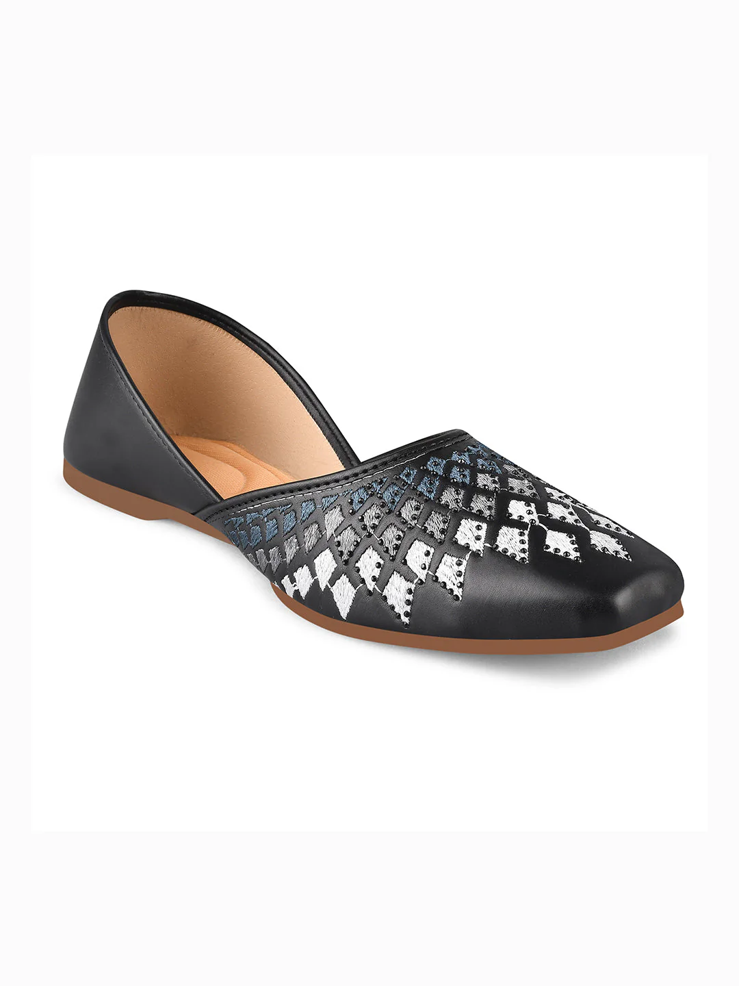 Embellished Slip-On Flat jutti - Image 6