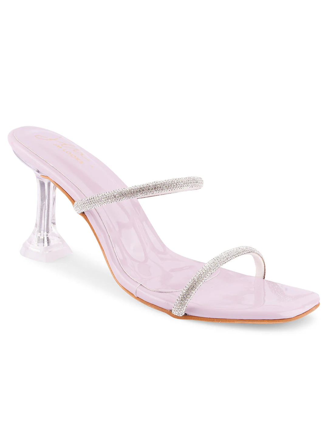 Embellished Slip-On Kitten Heeled Sandals - Image 30