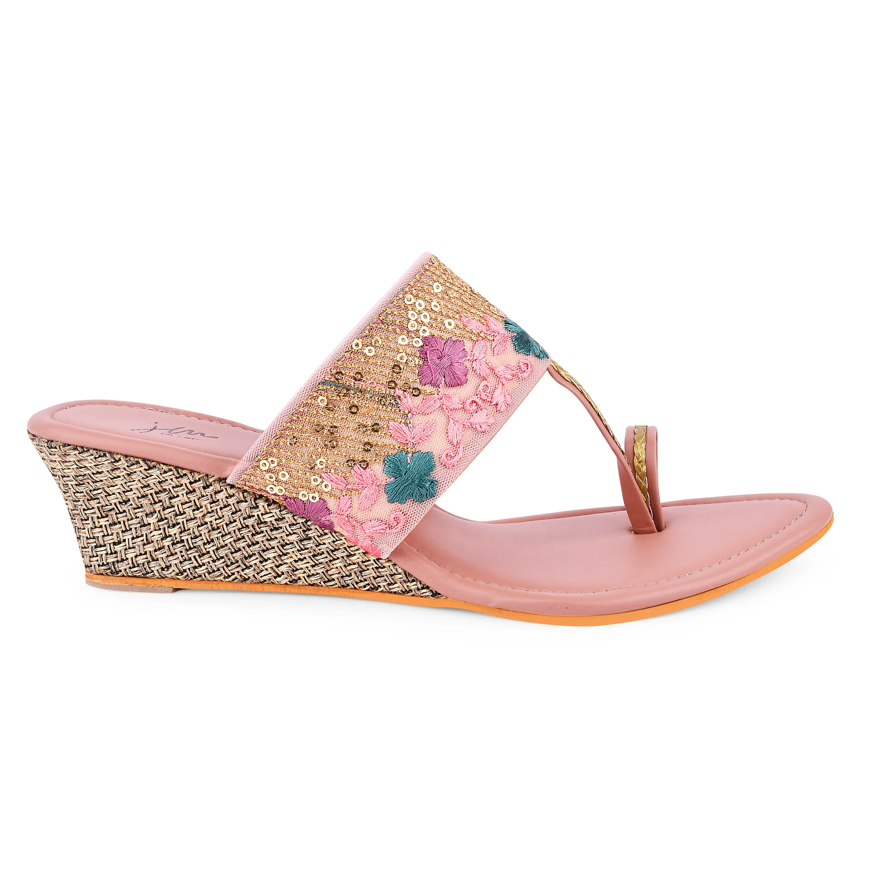 Jm Looks Women's Embroidered Toe-Ring Sandals - Image 17