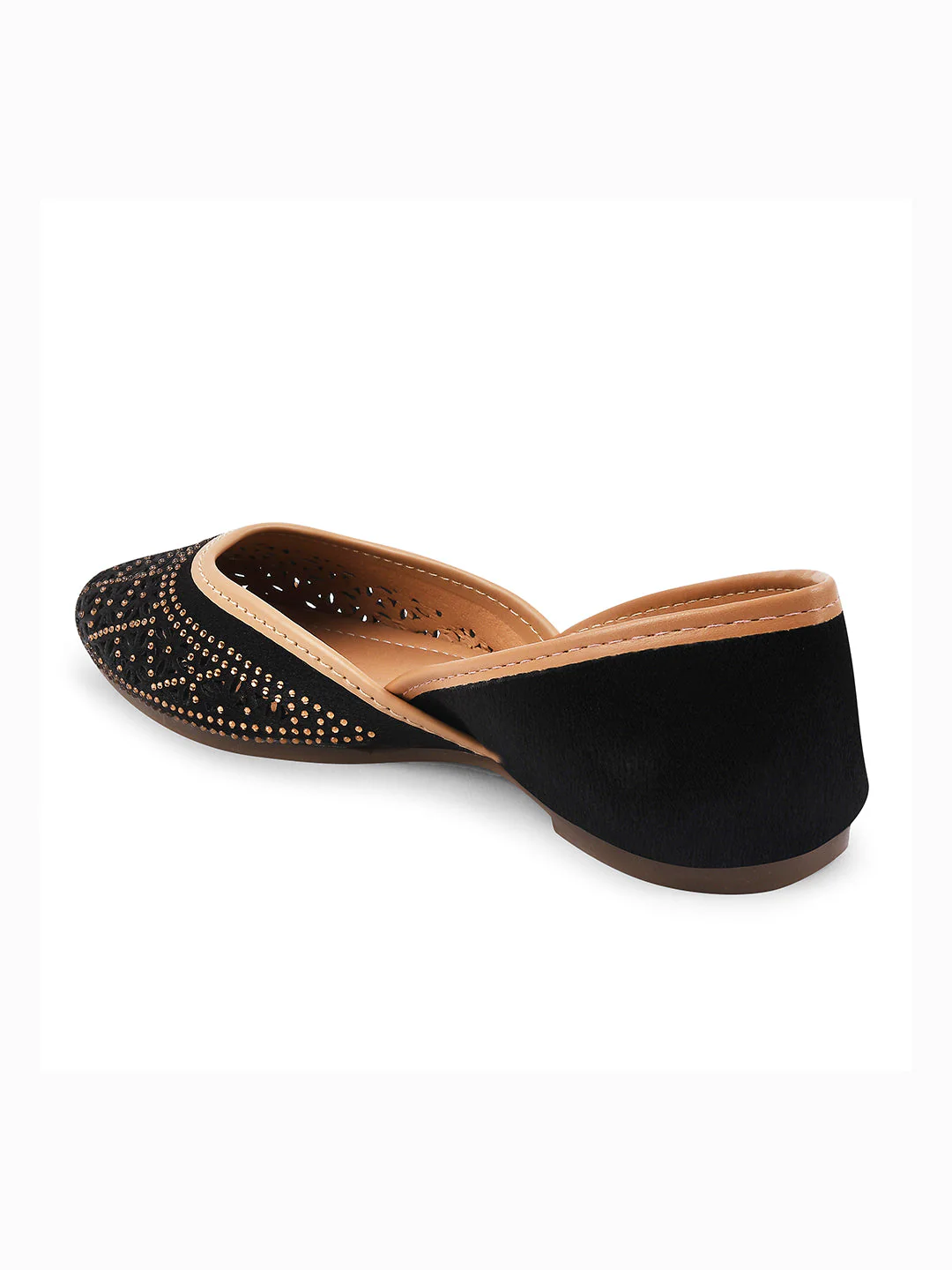 Jm Looks Women's Laser-Cut Juttis - Image 12