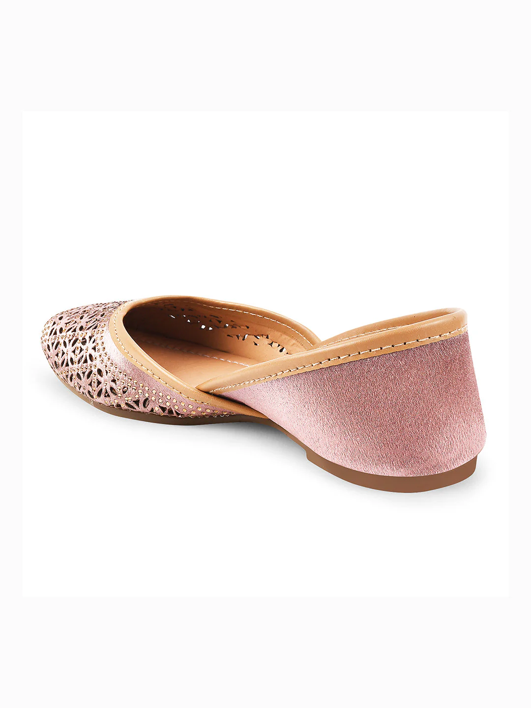 Jm Looks Women's Laser-Cut Juttis - Image 6