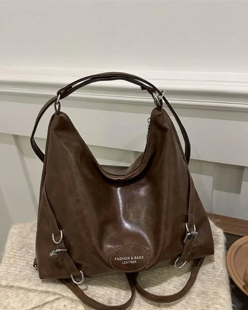 Lightweight large capacity versatile Hobo Shoulder Tote Bag - Image 8