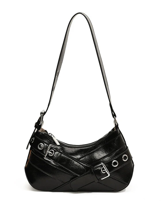 Moto-Chic Shoulder Bag - Image 10