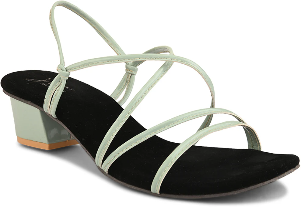 Open-Toe Chunky Heeled Slip on - Image 10