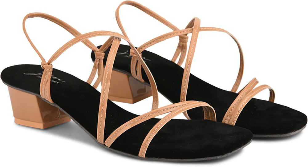 Open-Toe Chunky Heeled Slip on - Image 15