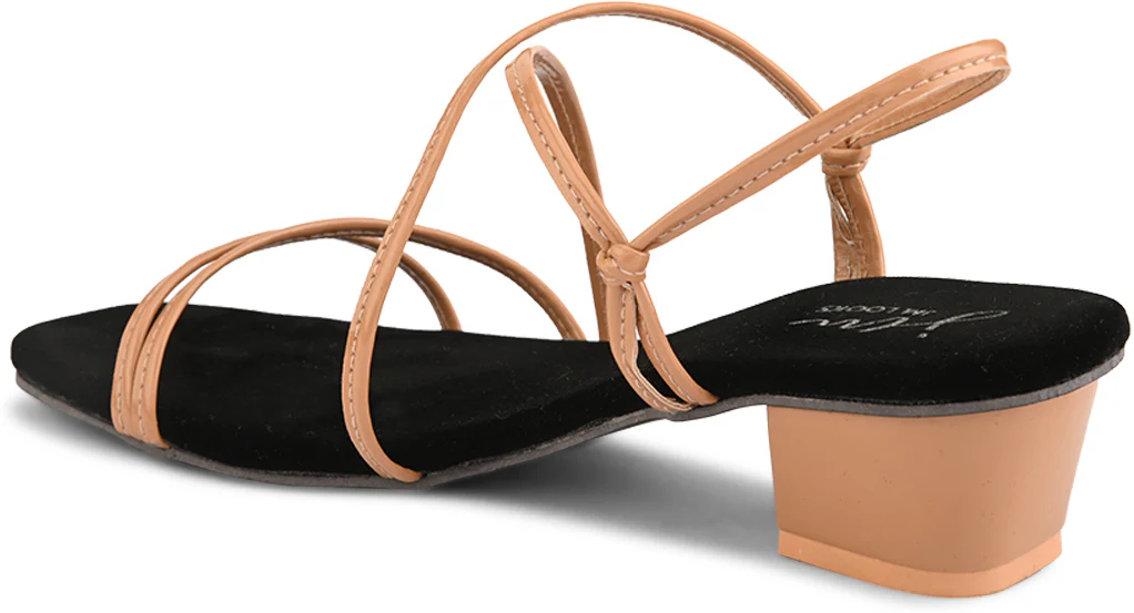 Open-Toe Chunky Heeled Slip on - Image 17