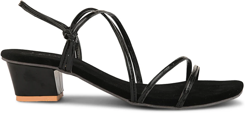 Open-Toe Chunky Heeled Slip on - Image 6