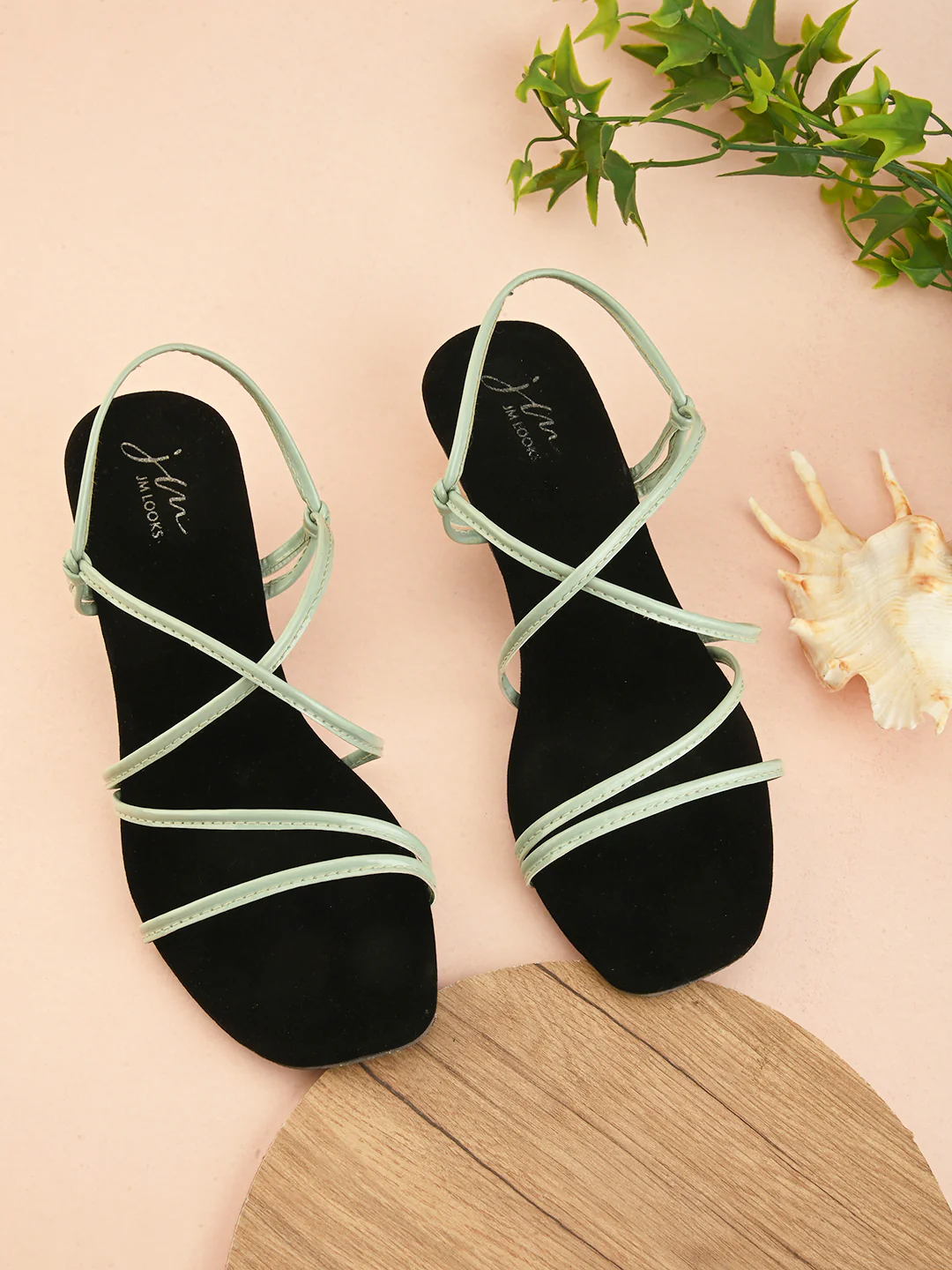 Open-Toe Chunky Heeled Slip on - Image 8