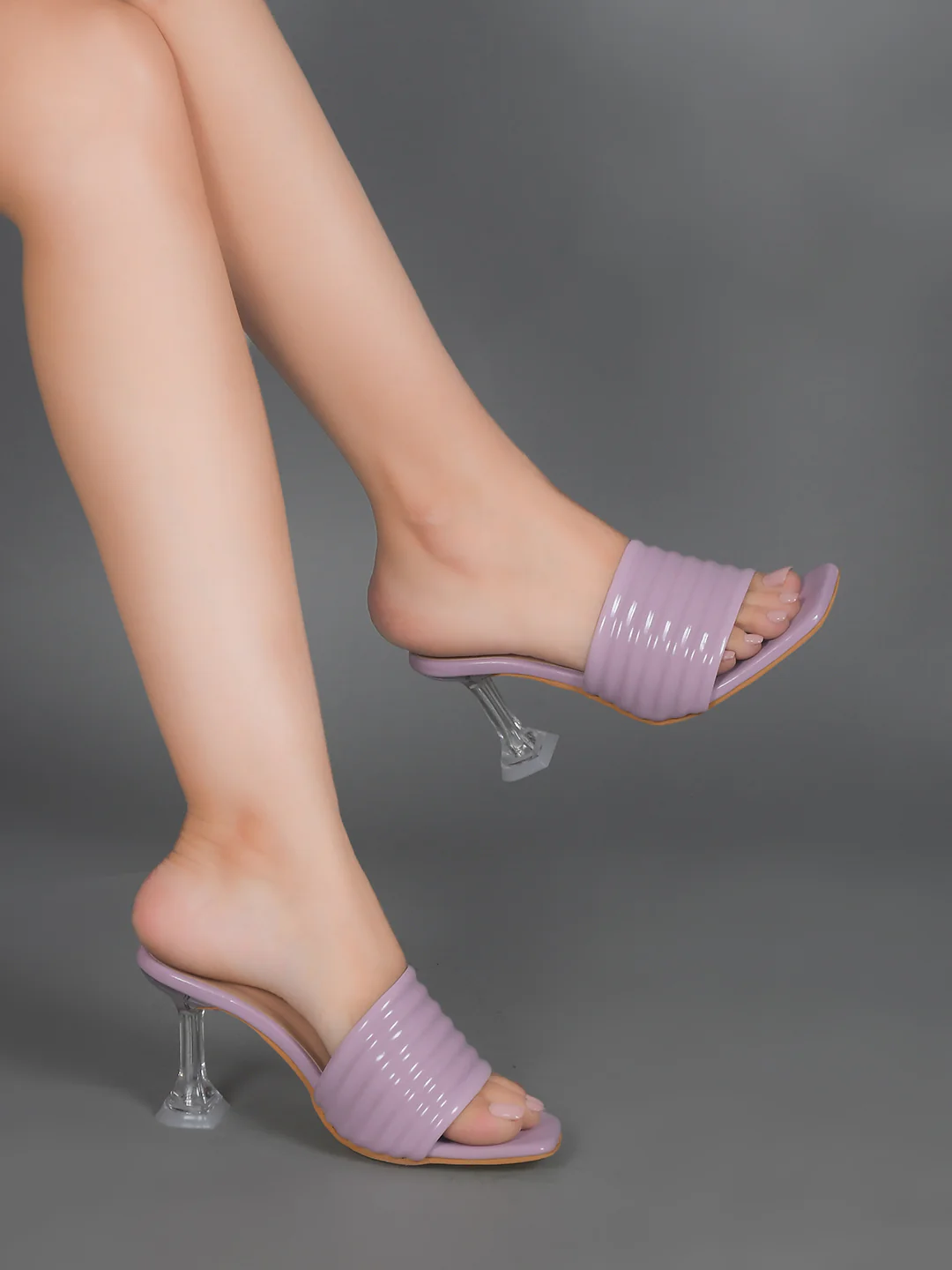 Open-Toe Kitten Heel Sandal - Image 7