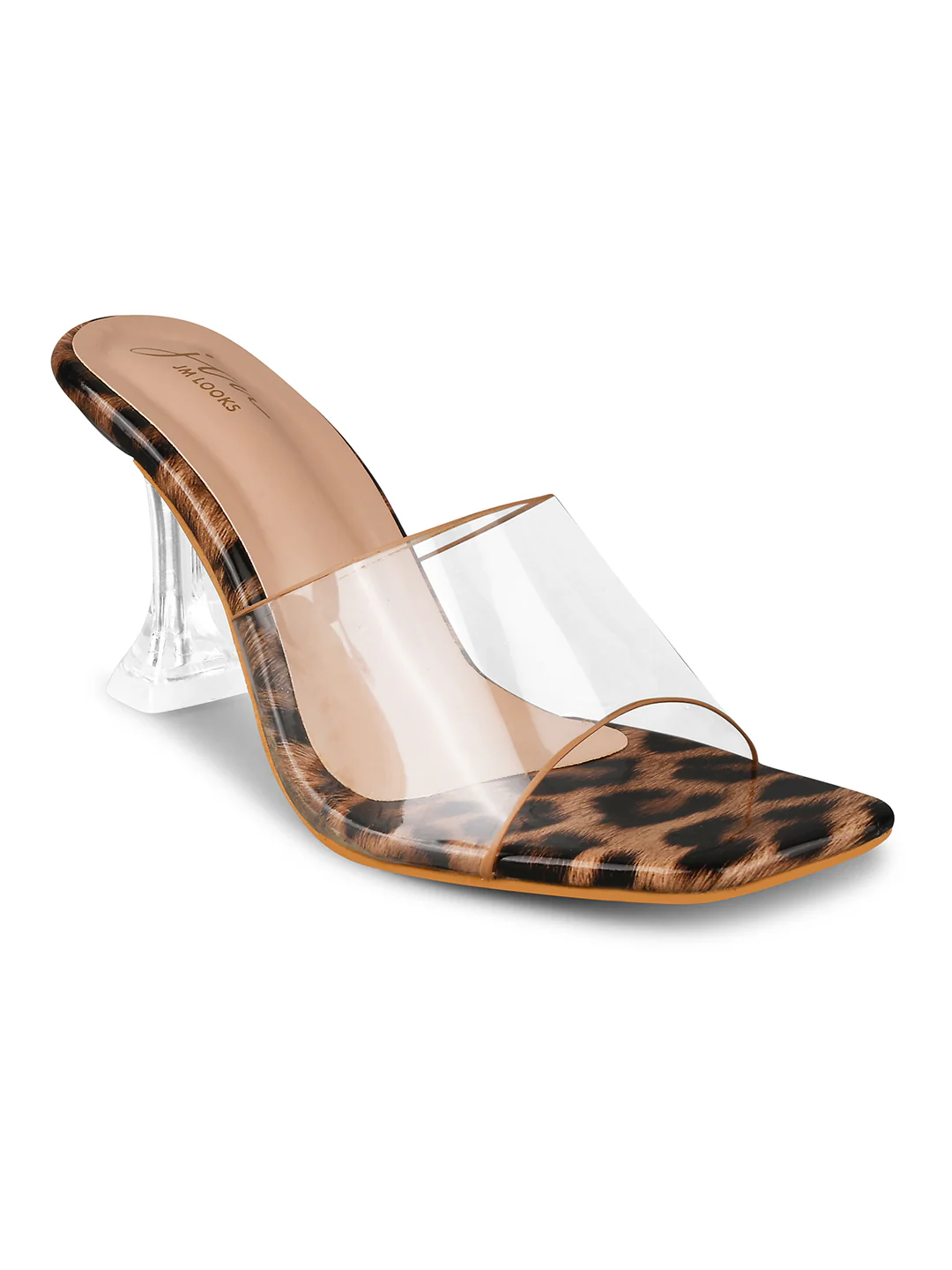 Open-Toe Kitten Heeled Sandals - Image 6