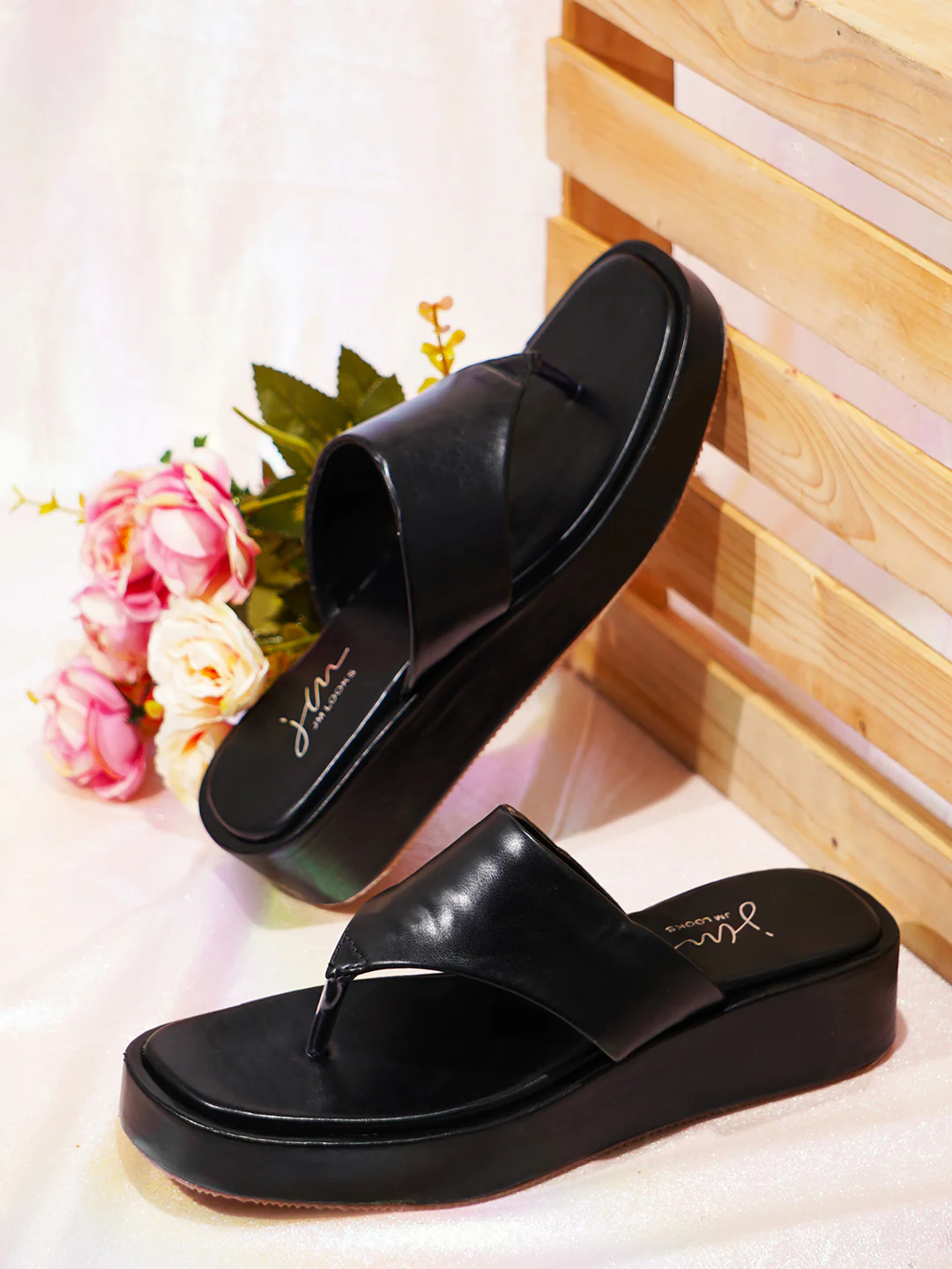 Platform Flats Sandal - Image 11