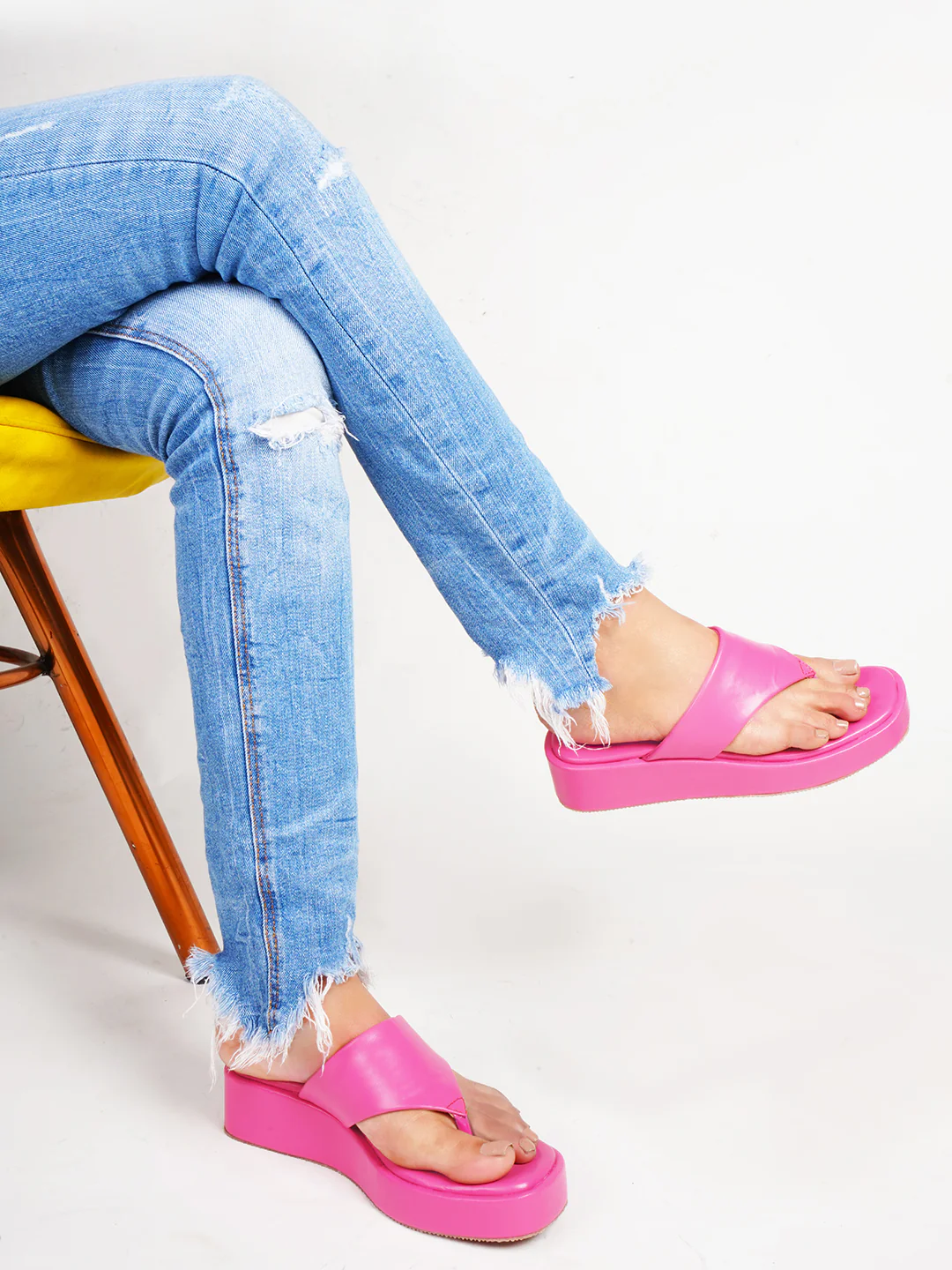 Platform Flats Sandal - Image 6