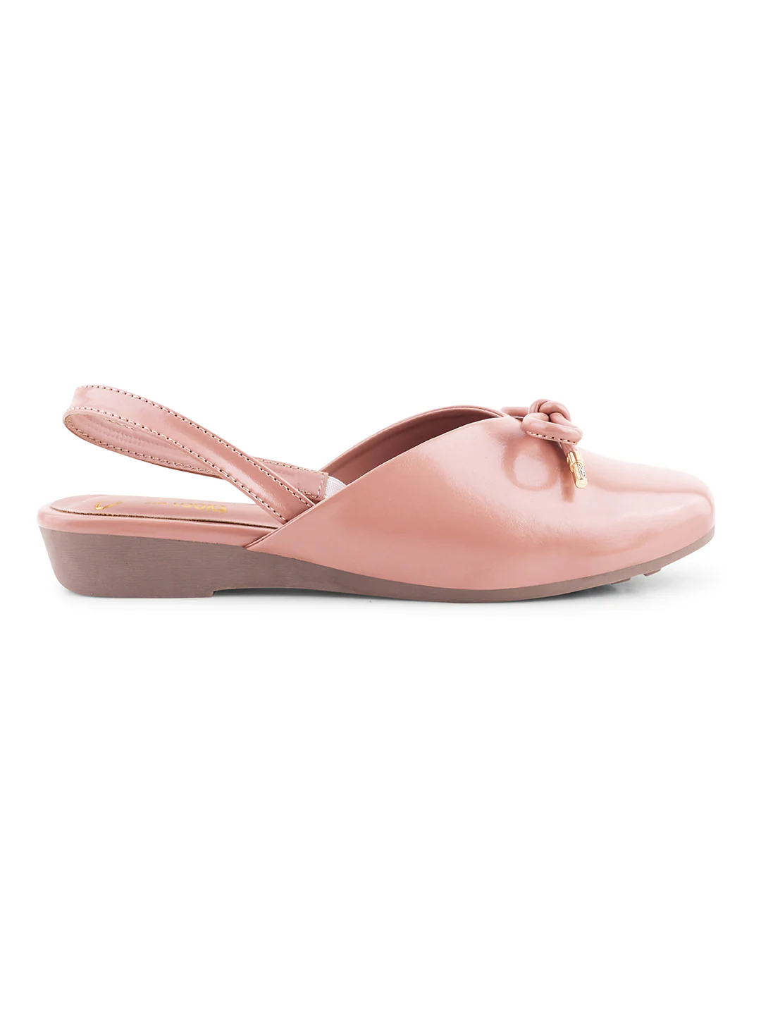 Slingback Bellie Flat Sandal With Bows - Image 11