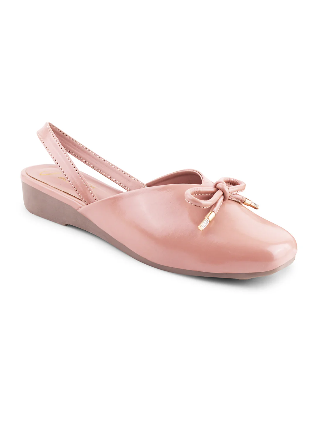 Slingback Bellie Flat Sandal With Bows - Image 12