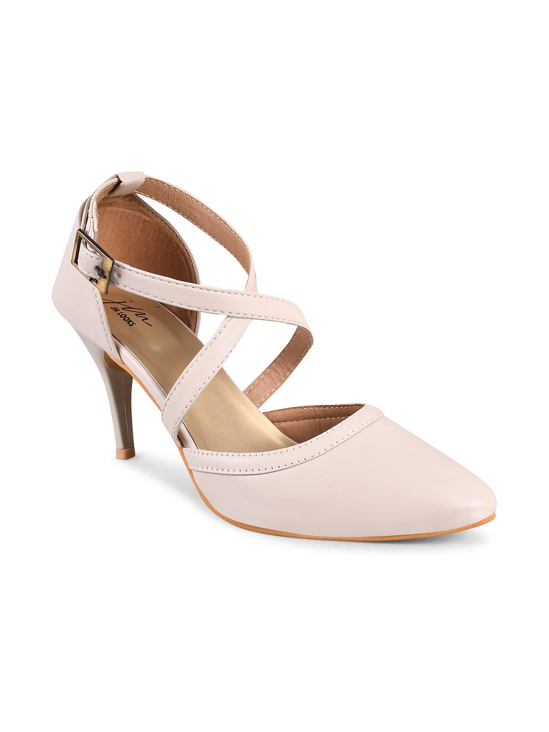 Stiletto Heeled Sandals with Buckle Closure - Image 22