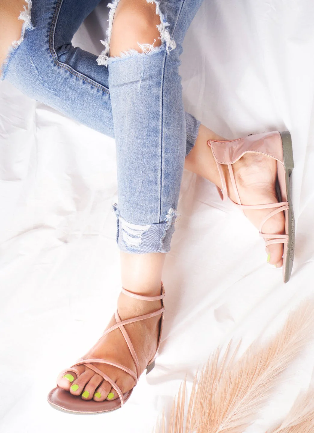 Toe-Ring Gladiator Sandals - Image 8