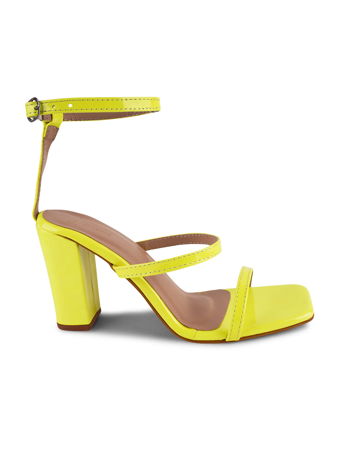 Triple the Chic: Three-Strap Block Slingback Heel - Image 11