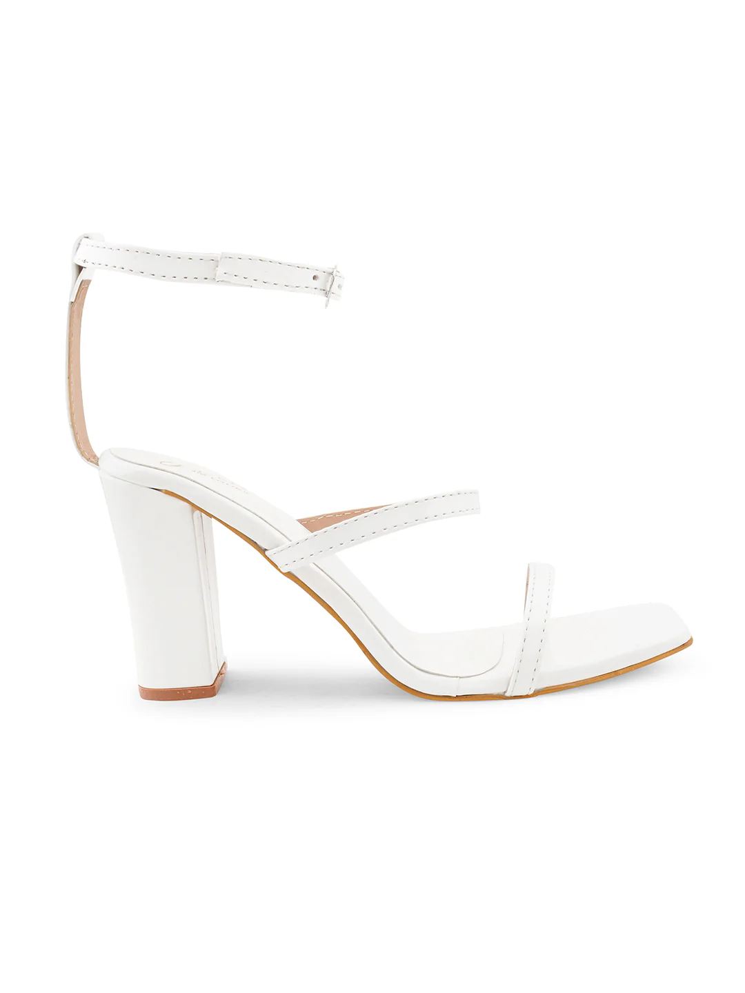 Triple the Chic: Three-Strap Block Slingback Heel - Image 17