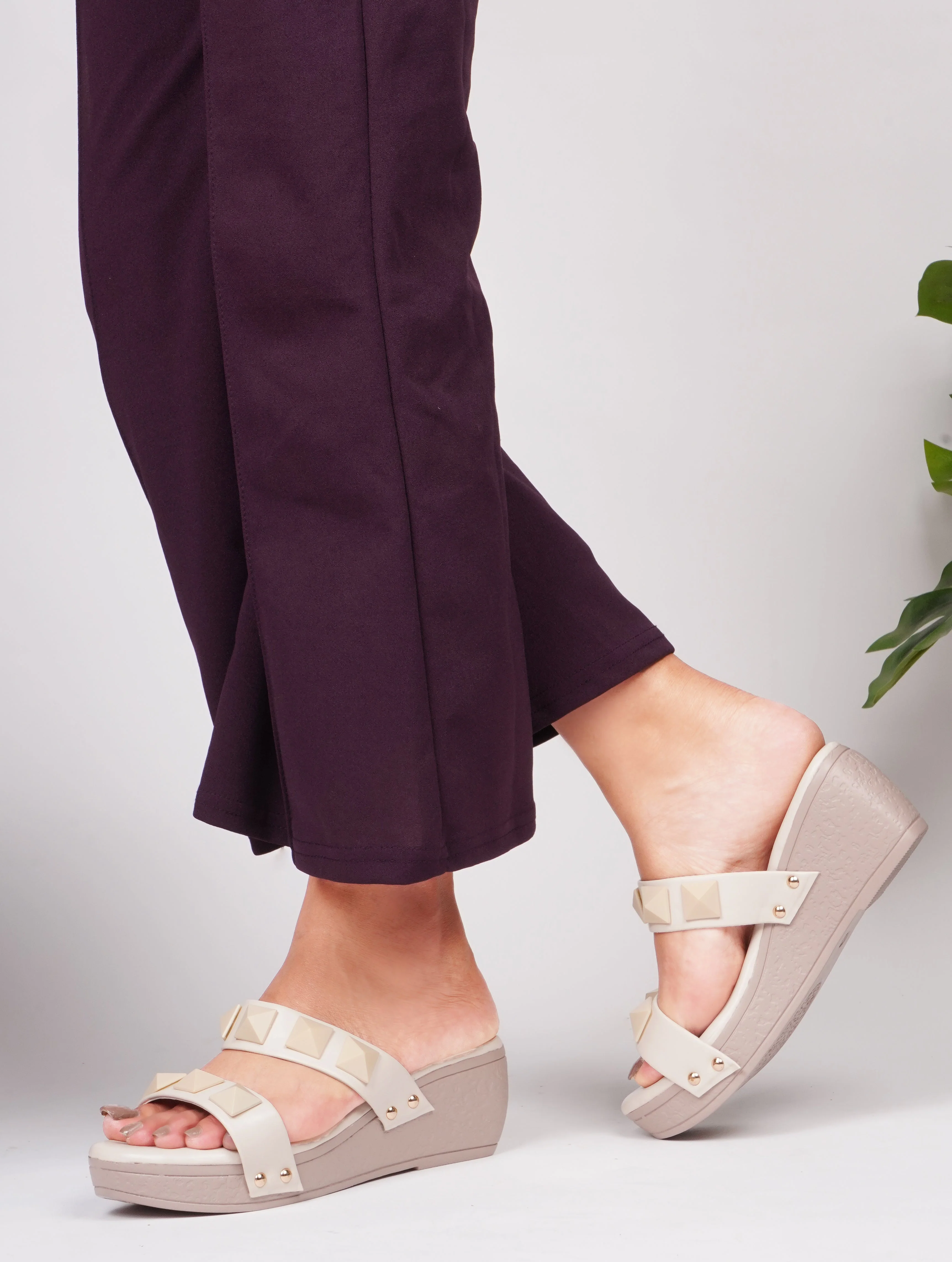 Women Open-Toe Slip-On Wedge - Image 16