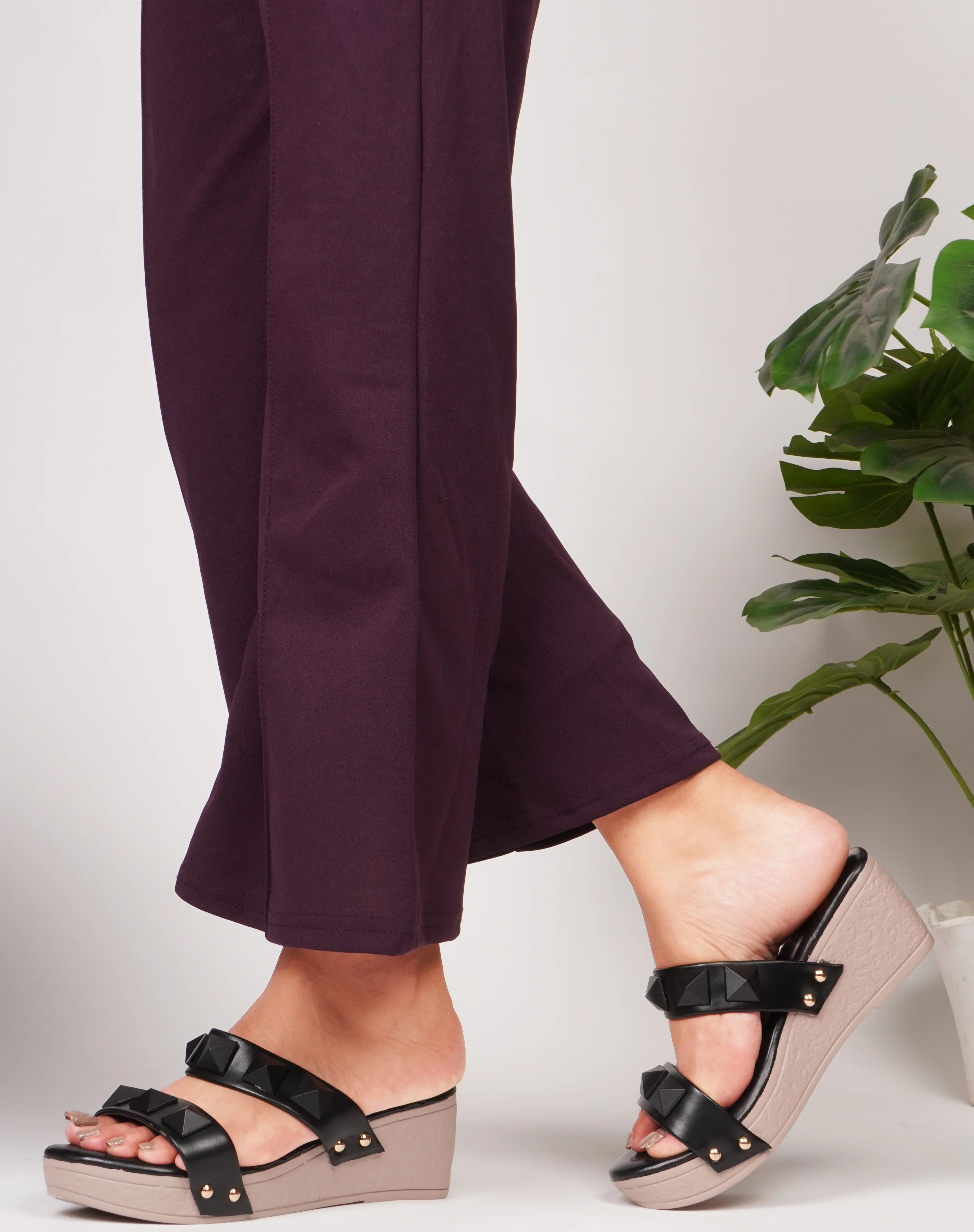 Women Open-Toe Slip-On Wedge - Image 4