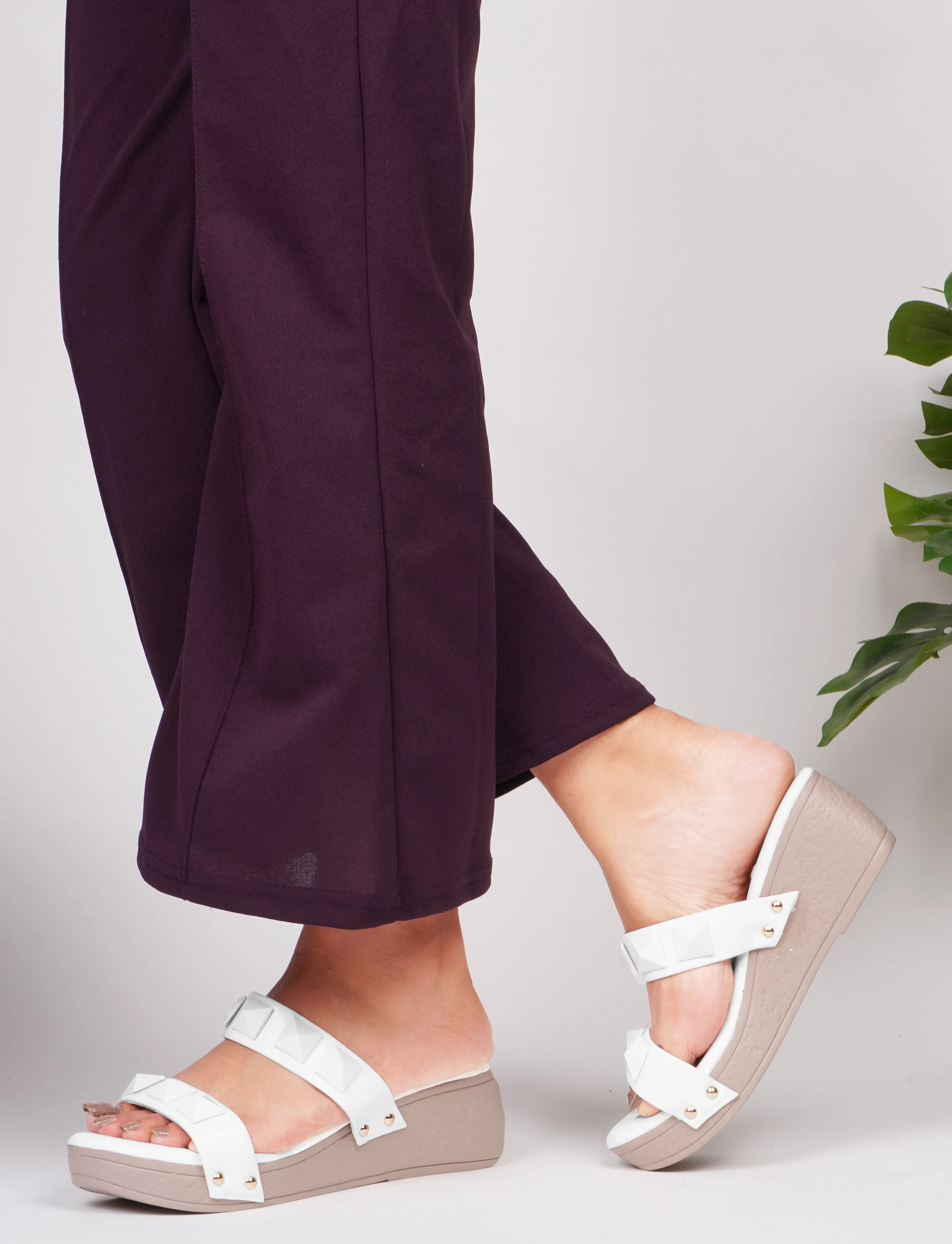 Women Open-Toe Slip-On Wedge - Image 9