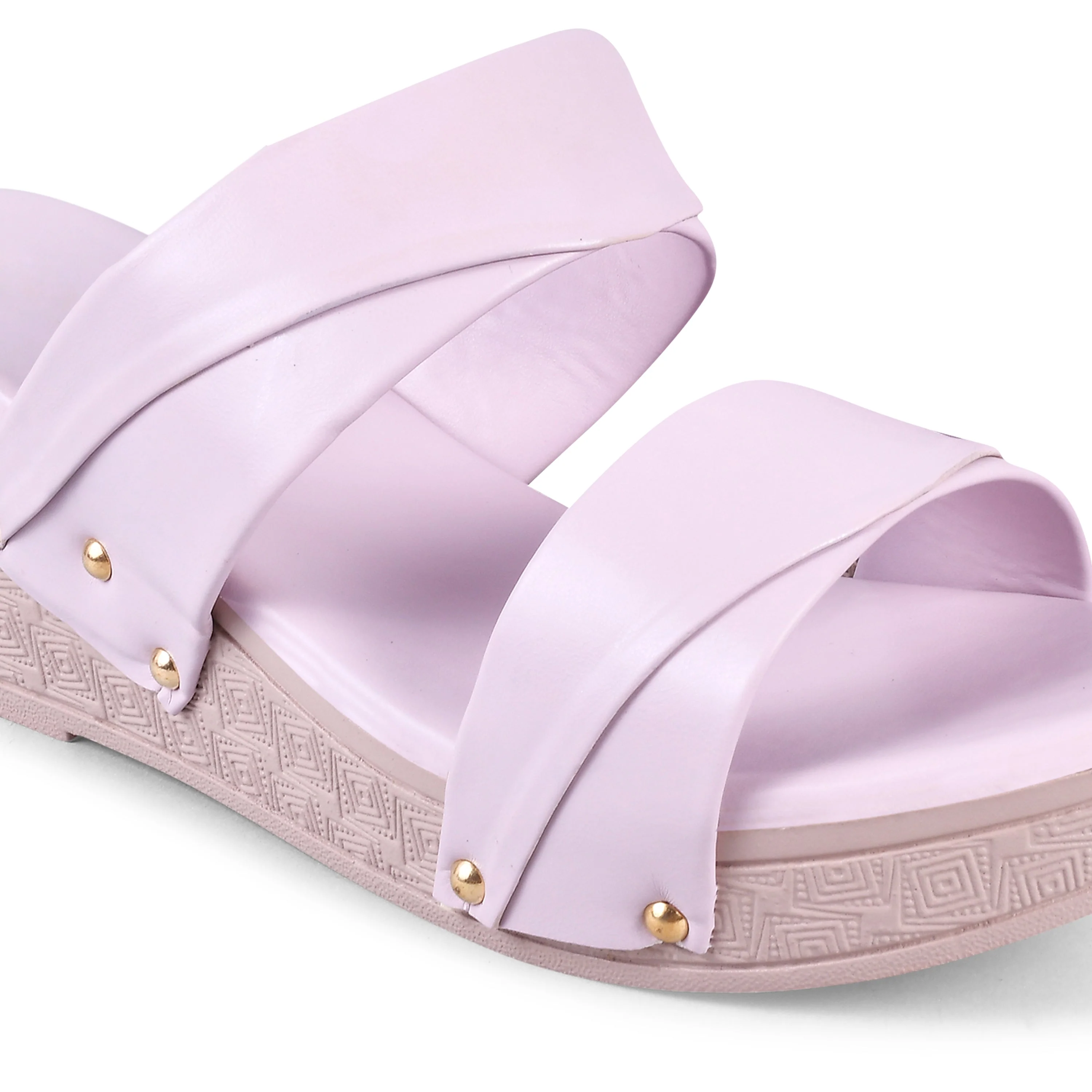 Jm Looks Women's Dual Strap Wedge Heel Slides - Image 12
