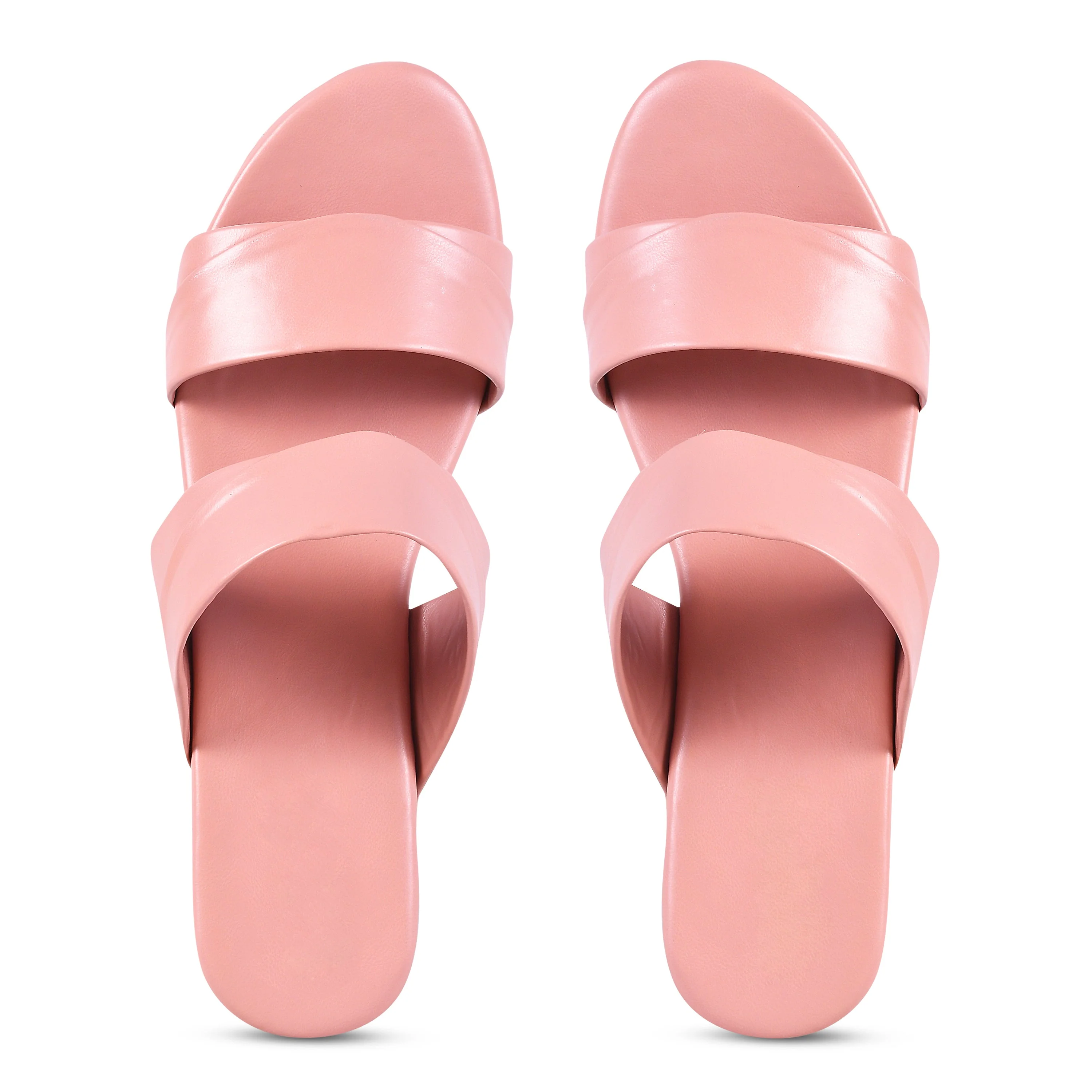 Jm Looks Women's Dual Strap Wedge Heel Slides - Image 15